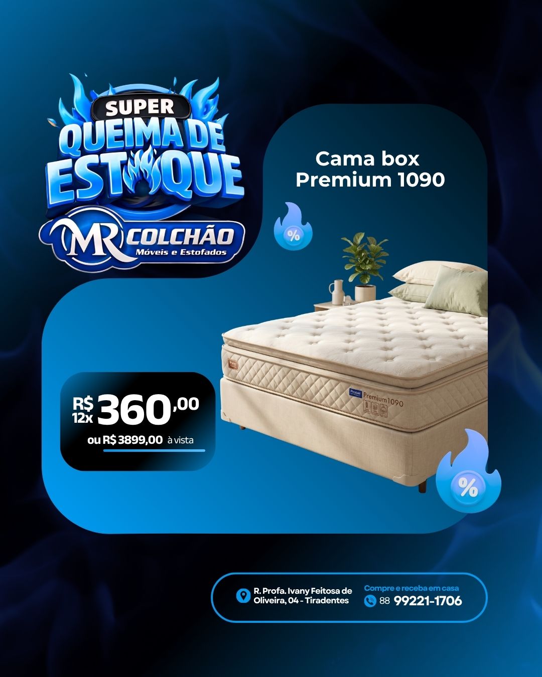 Cama Box Premium 1090